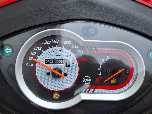 Sym orbit 3 45km bromscooter 4-takt - afbeelding 7 van  7