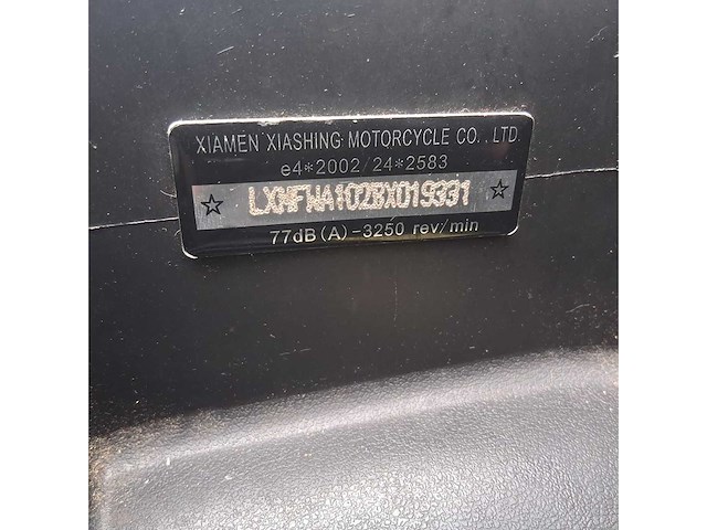 Sym snorscooter tonik motorcycle - afbeelding 8 van  8