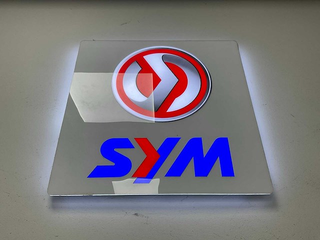 Sym verlicht “logo“ wandbord - afbeelding 1 van  3