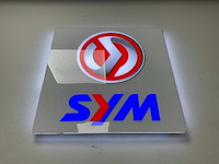 Sym verlicht “logo“ wandbord - afbeelding 1 van  3
