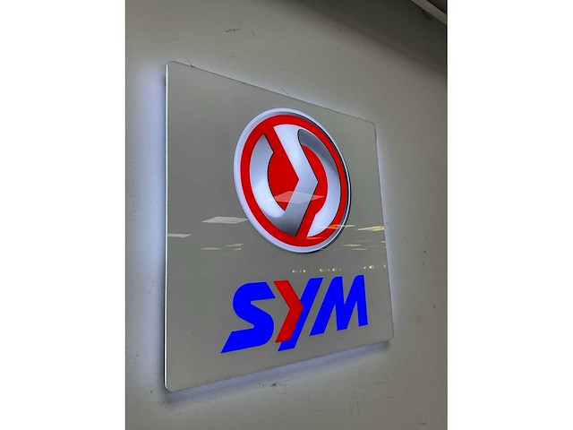 Sym verlicht “logo“ wandbord - afbeelding 3 van  3