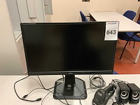 Symbol, iiyama prolite xb2483hsu monitor, handscanner en accesoires - afbeelding 2 van  6