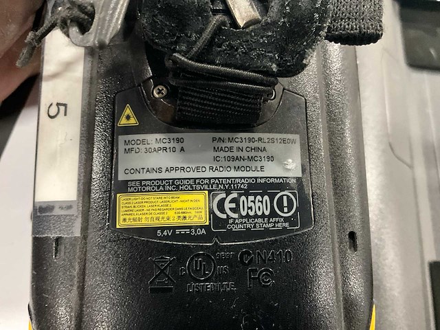 Symbol mc3190 partij barcode scanners - afbeelding 3 van  5