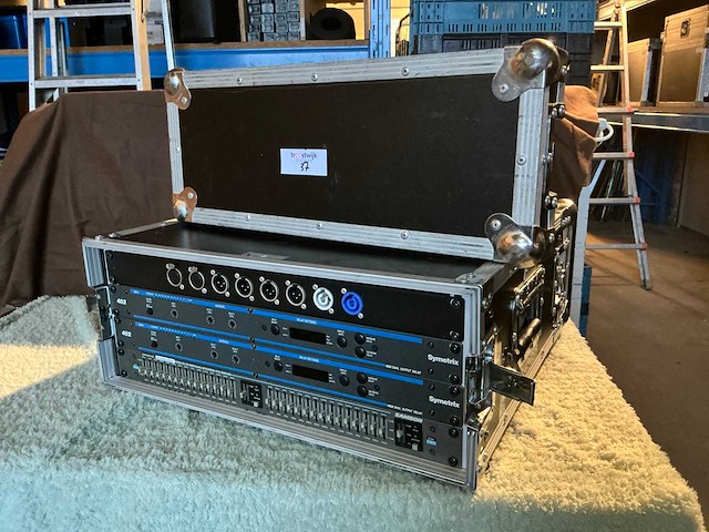 Symetrix 402 dual output delay (2x) - afbeelding 1 van  4