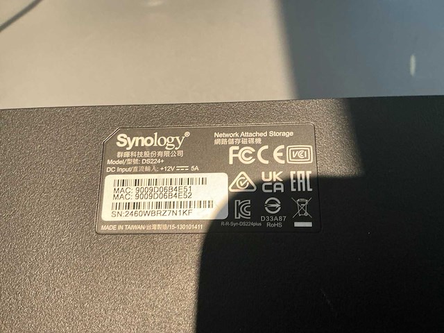 Synology ds224+ nas - afbeelding 3 van  3