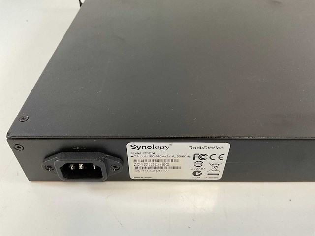 Synology (rs214) 1u 2-bay rackstation network attached storage - afbeelding 7 van  7