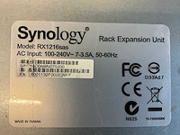 Synology rx1216sas server - afbeelding 10 van  10