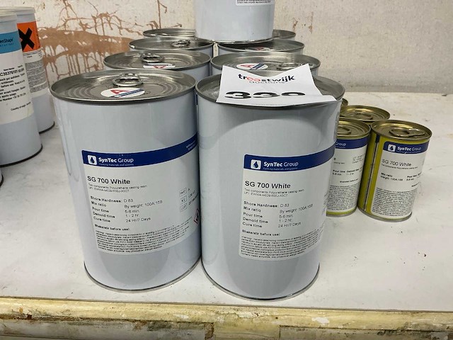 Syntec sg 700 2 componenten pu hars (9x) - afbeelding 2 van  4
