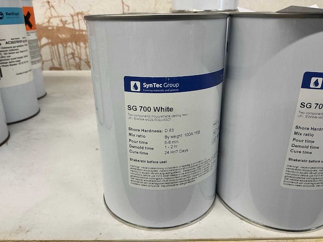 Syntec sg 700 2 componenten pu hars (9x) - afbeelding 3 van  4