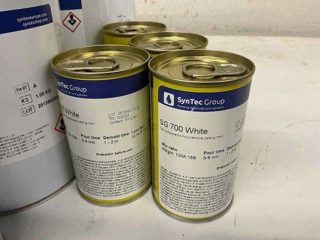 Syntec sg 700 2 componenten pu hars (9x) - afbeelding 4 van  4