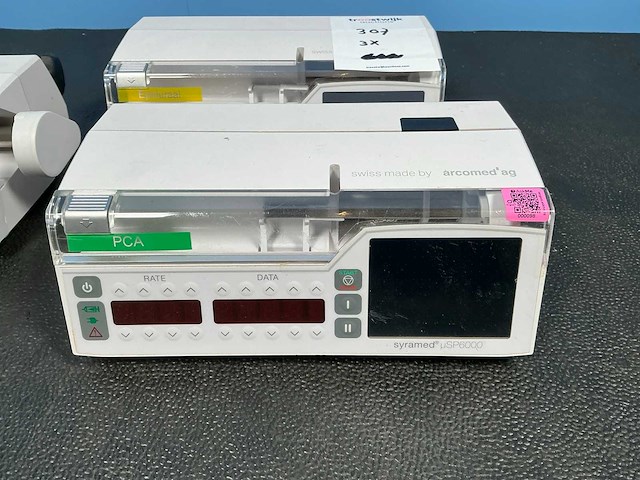 Syramed usp6000 infusiepomp (3x) - afbeelding 2 van  7
