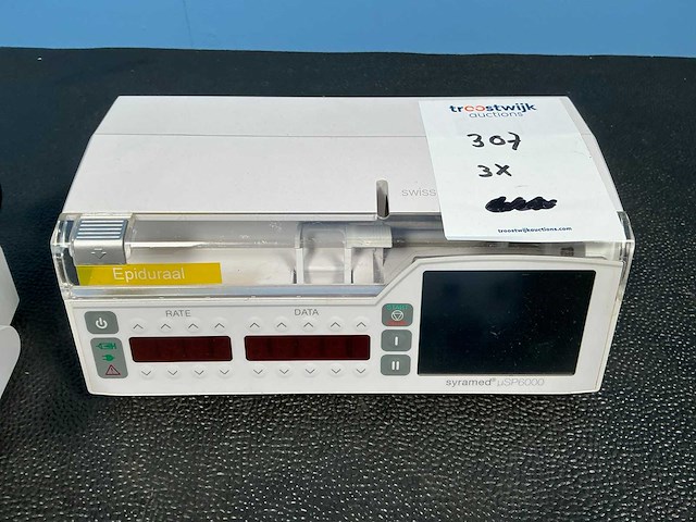 Syramed usp6000 infusiepomp (3x) - afbeelding 4 van  7
