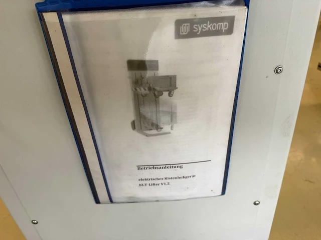 Syskomp - klt-lifter v1.2 goederen lift - heftafel - afbeelding 2 van  8