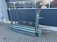 Syskomp group - 2023 - mwm0845-135 - magazijnkar met oprijplateau