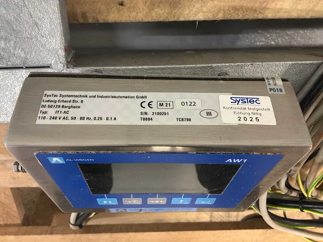 Systec 1t1ac hangweegschaal - afbeelding 5 van  5