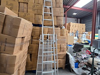 Systeem trap 4 delen tbv glazenwassers heica leitern - afbeelding 1 van  8
