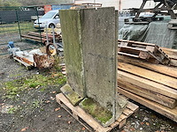 T - keerwand hout betonschutting (2x) - afbeelding 2 van  4