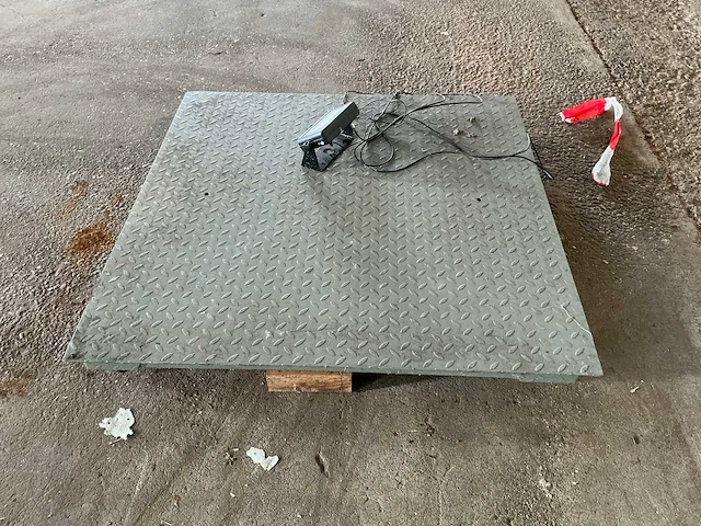 T-mech / monstershop industriële vloer-/palletweegschaal 3000 kg - afbeelding 9 van  9