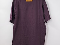 T-shirt, louis vuitton, paars, maat xxl - afbeelding 3 van  6