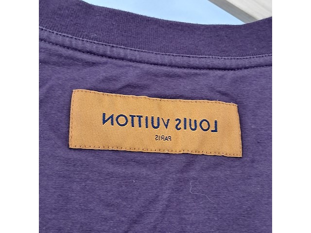 T-shirt, louis vuitton, paars, maat xxl - afbeelding 4 van  6