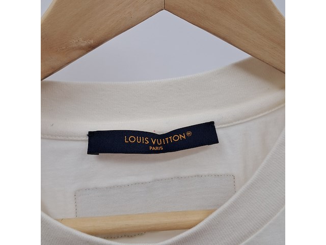 T-shirt, louis vuitton, wit, maat xl - afbeelding 2 van  6