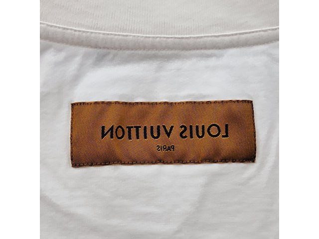 T-shirt, louis vuitton, wit, maat xl - afbeelding 3 van  6