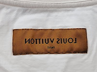 T-shirt, louis vuitton, wit, maat xl - afbeelding 3 van  6