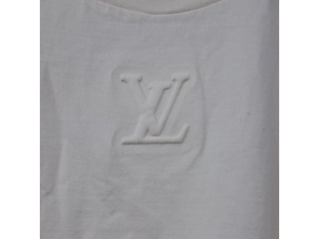 T-shirt, louis vuitton, wit, maat xl - afbeelding 6 van  6