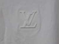 T-shirt, louis vuitton, wit, maat xl - afbeelding 6 van  6