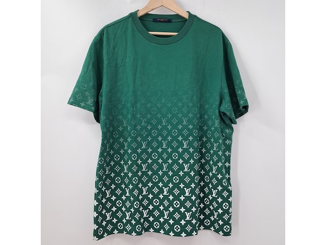T-shirt, louis vutton, groen, maat xxl - afbeelding 1 van  4