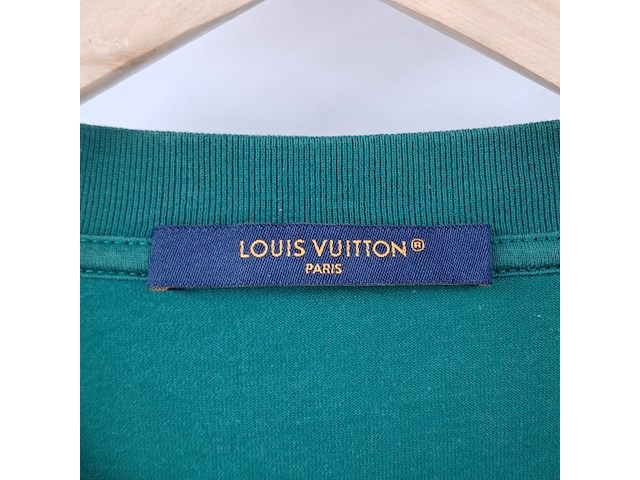 T-shirt, louis vutton, groen, maat xxl - afbeelding 4 van  4