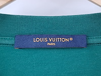 T-shirt, louis vutton, groen, maat xxl - afbeelding 4 van  4