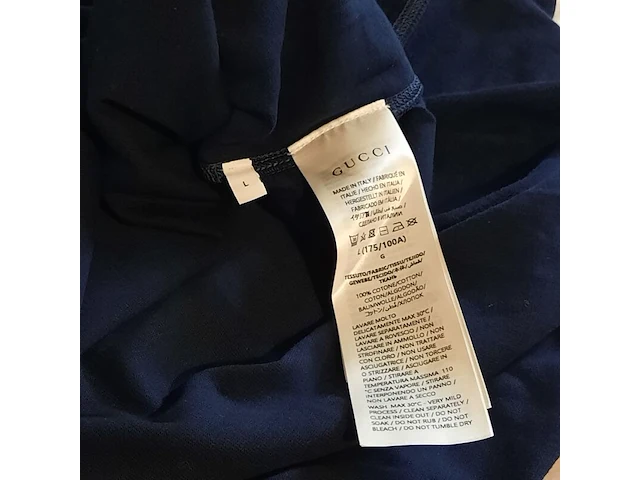T-shirt, maat l, gucci, 784361 xjgte - afbeelding 5 van  5