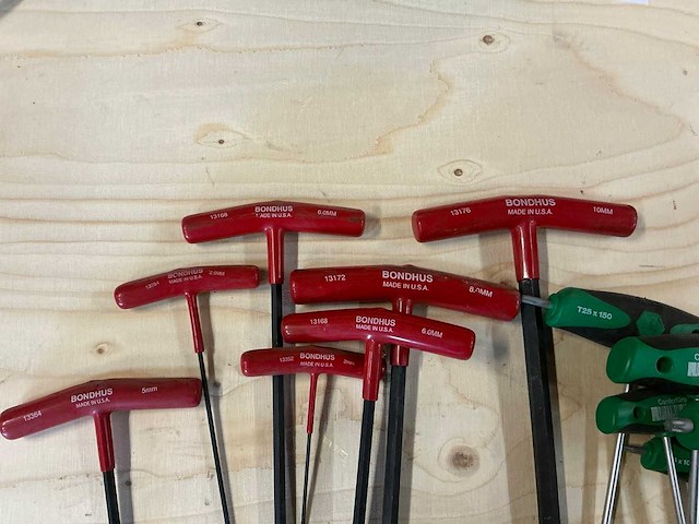 T-sleutelset (2x) - afbeelding 2 van  3