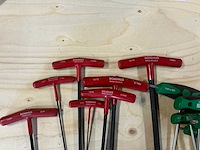 T-sleutelset (2x) - afbeelding 2 van  3