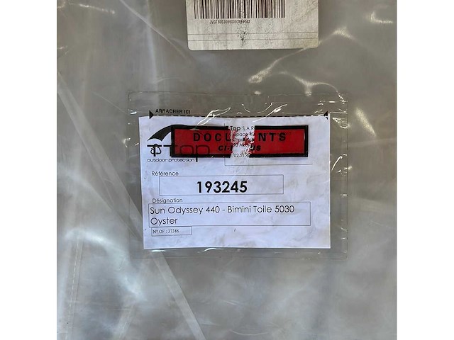 T top jeanneau sun odyssey 440 bimini color oyster - 193245 - afbeelding 3 van  4