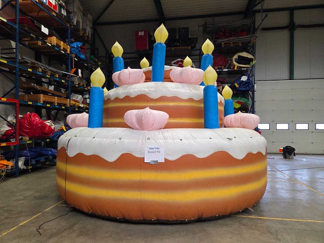 Taart balloon cake - afbeelding 2 van  6