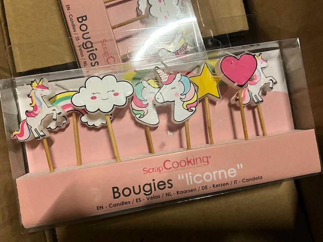 Taart kaarsen (288x) - afbeelding 3 van  5