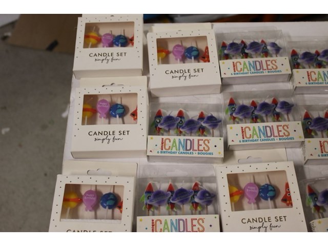 Taartkaarsjes 19 set - afbeelding 6 van  7