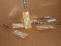 Taartschepmet geluid 5 stuks in krat a