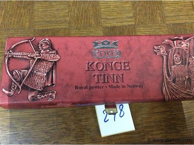 Taartschepper ( konge tinn ) - afbeelding 2 van  2