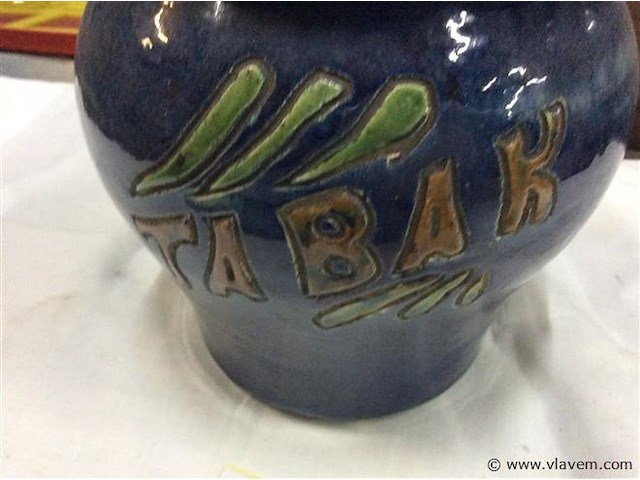 Tabakspot aardewerk h:19 - afbeelding 2 van  3