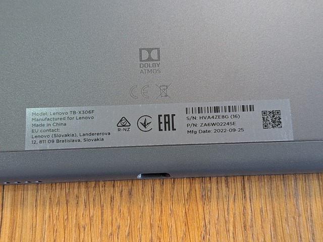 Tablet, lenovo, tab m10 hd (2nd gen), 2022 - afbeelding 11 van  13