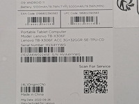 Tablet, lenovo, tab m10 hd (2nd gen), 2022 - afbeelding 5 van  7