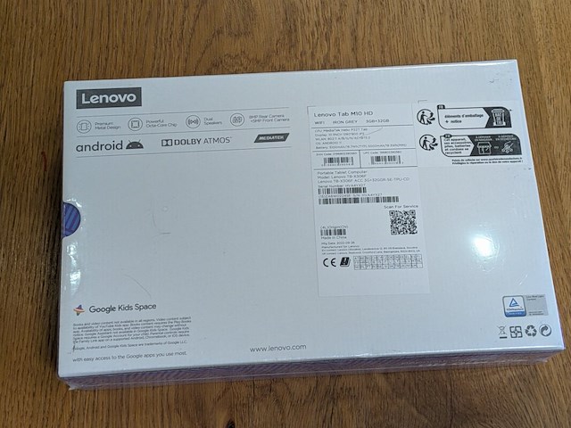 Tablet, lenovo, tab m10 hd (2nd gen), 2022 - afbeelding 7 van  10