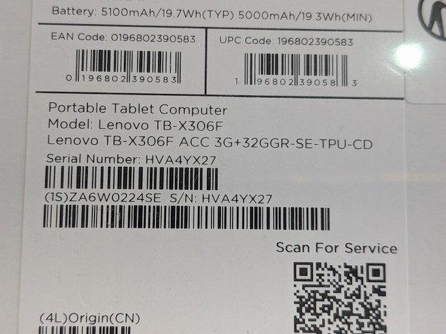 Tablet, lenovo, tab m10 hd (2nd gen), 2022 - afbeelding 9 van  10