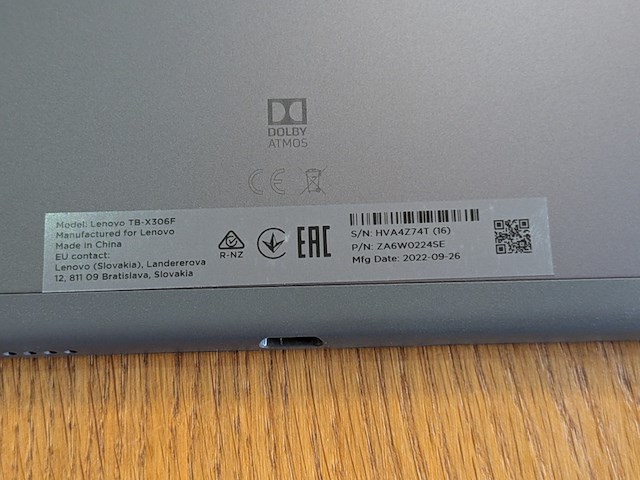 Tablet, lenovo, tab m10 hd (2nd gen) - afbeelding 10 van  11