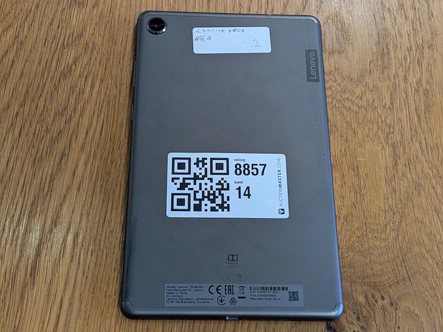Tablet, lenovo, tab m8 (hd) (2nd gen), 2020 - afbeelding 5 van  7