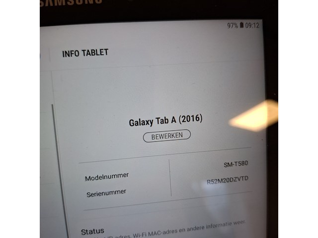 Tablet samsung, galaxy tab a, sm-t580, 32gb - afbeelding 4 van  4