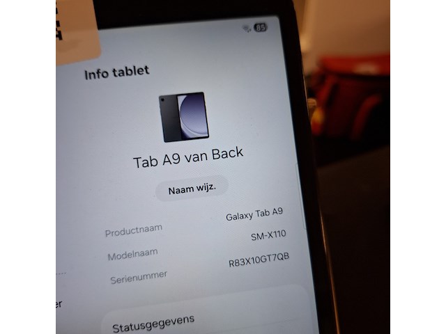Tablet samsung, galaxy tab a9, sm-x110 - afbeelding 2 van  2